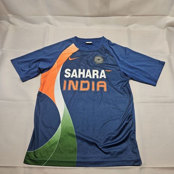 2010 Nike‎ India Cricket Sahara National Team Jersey Medium - Picture 1 of 7